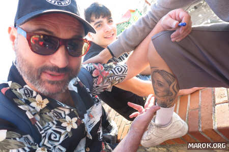 L´ultima immagine della serata