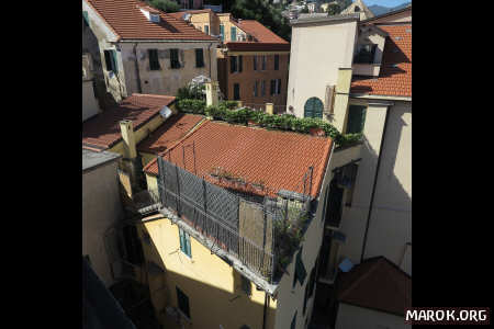 View from Hotel Armida: architettura triangolare