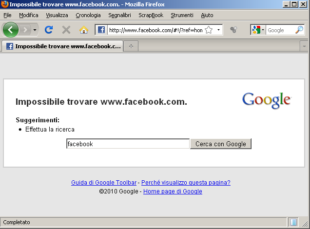 FACEBOOK DOWN