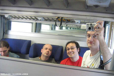 Artisti in treno