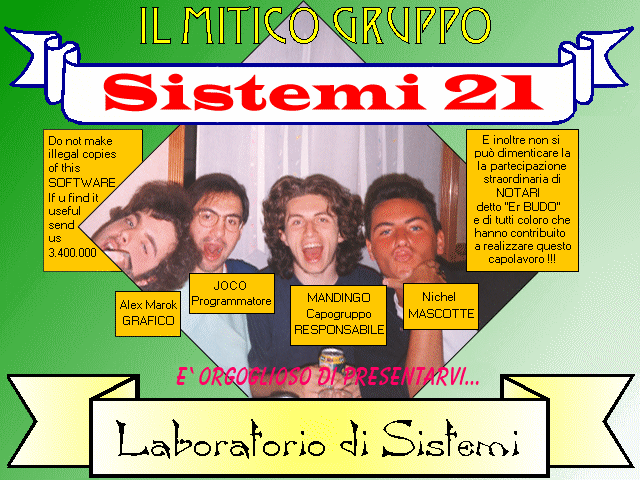 Sisi21 - Laboratorio di Sistemi 1