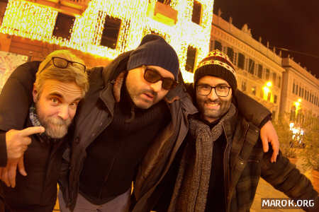 Badanti in piazza De Ferrari