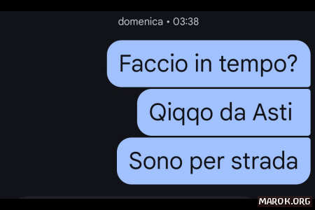 Non ce la fa. Non ce la fa.