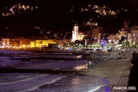 Laddove pisciano, Laigueglia, by night