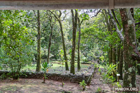Il tempio di Marae Titiroa