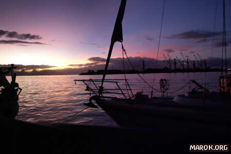 Il porto di Papeete